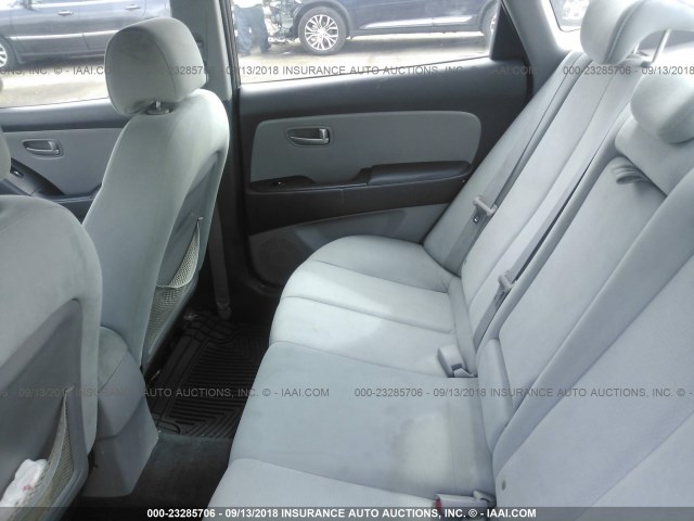 KMHDU46D19U612295 - 2009 HYUNDAI ELANTRA GLS/SE GRAY photo 8