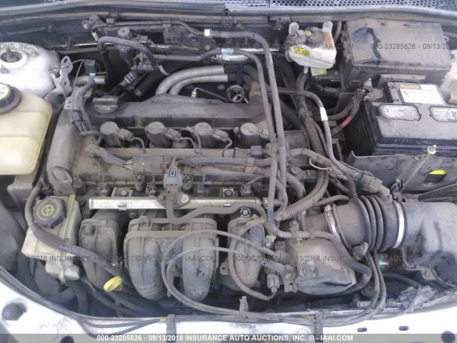 1FAFP34N27W122403 - 2007 FORD FOCUS ZX4/S/SE/SES თეთრი ფოტო 10