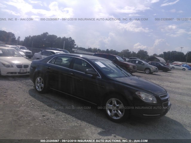 1G1ZC5EB9A4132828 - 2010 CHEVROLET MALIBU 1LT შავი ფოტო 1