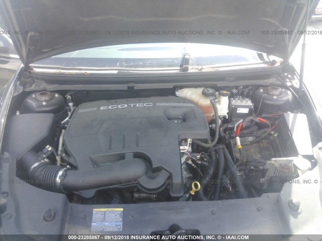 1G1ZC5EB9A4132828 - 2010 CHEVROLET MALIBU 1LT შავი ფოტო 10