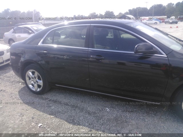 1G1ZC5EB9A4132828 - 2010 CHEVROLET MALIBU 1LT შავი ფოტო 6