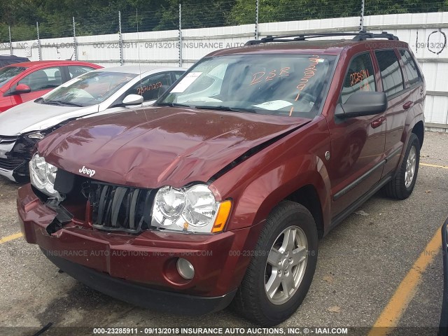 1J8HR48P47C548621 - 2007 JEEP GRAND CHEROKEE LAREDO/COLUMBIA/FREEDOM 红色 照片 2