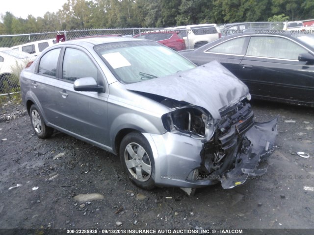 KL1TD5DE7AB115888 - 2010 CHEVROLET AVEO LS/LT 灰色 照片 1