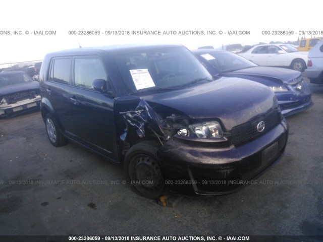 JTLKE50E681003739 - 2008 TOYOTA SCION XB Púrpura foto 1