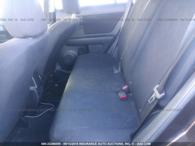 JTLKE50E681003739 - 2008 TOYOTA SCION XB Púrpura foto 8