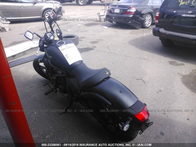 JKAENED12HDA00350 - 2017 KAWASAKI EN650 D BLACK photo 3