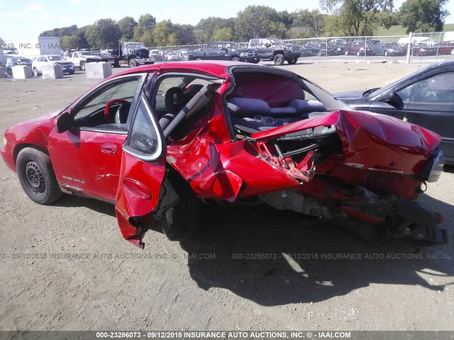 1G2WJ52J9YF155167 - 2000 PONTIAC GRAND PRIX SE 红色 照片 3