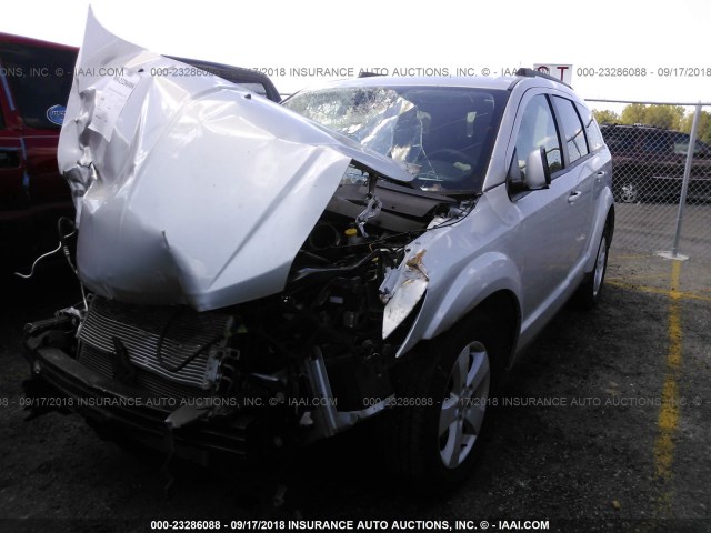 3D4PG1FG6BT530468 - 2011 DODGE JOURNEY MAINSTREET SILVER photo 2