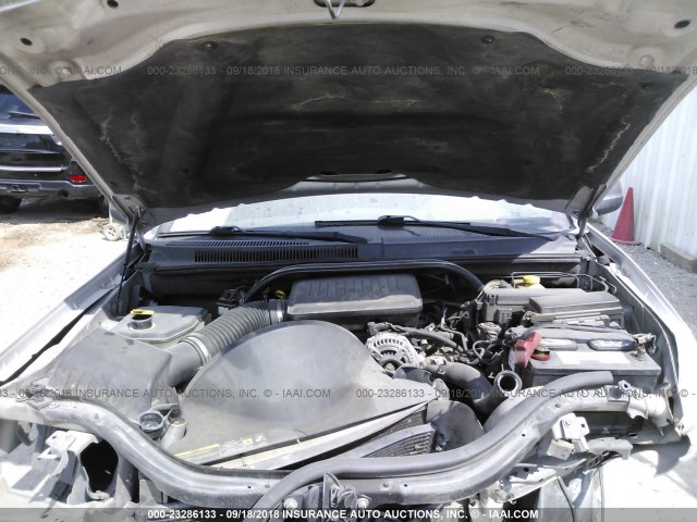 1J4GS48K15C598797 - 2005 JEEP GRAND CHEROKEE LAREDO/COLUMBIA/FREEDOM 银色 照片 10