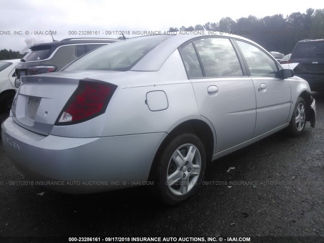1G8AJ55F07Z205071 - 2007 SATURN ION LEVEL 2 银色 照片 4