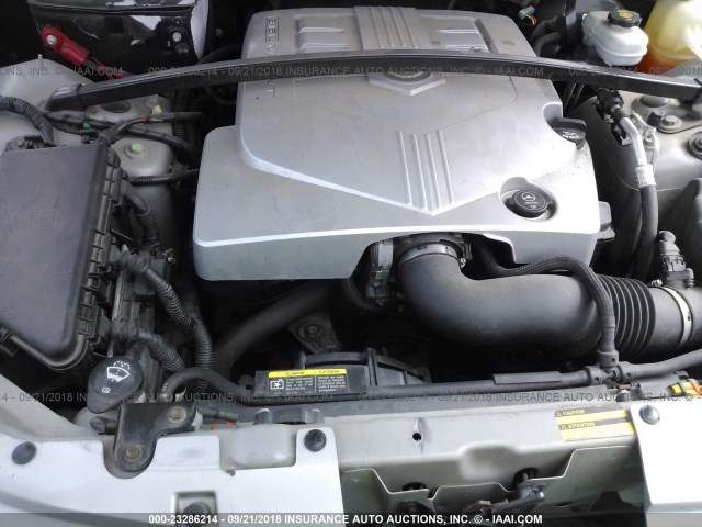 1GYEE637860153280 - 2006 CADILLAC SRX SILVER photo 10