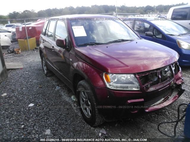 JS3TE941484100002 - 2008 SUZUKI GRAND VITARA  MAROON photo 1