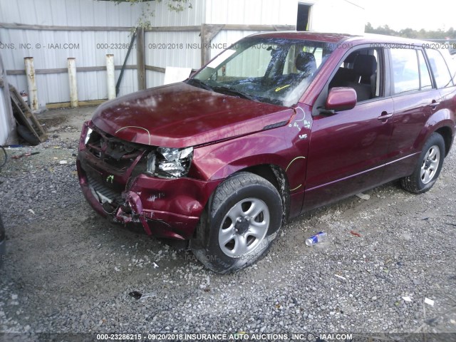 JS3TE941484100002 - 2008 SUZUKI GRAND VITARA  MAROON photo 6