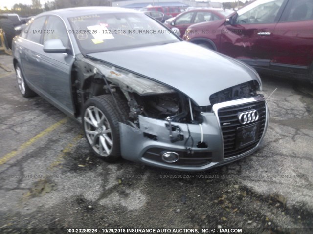 WAUFGAFB9BN023431 - 2011 AUDI A6 PREMIUM PLUS GRAY photo 6