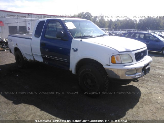 1FTZX18W7WNB43203 - 1998 FORD F150 WHITE photo 1