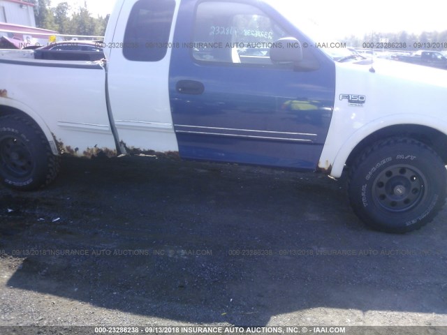 1FTZX18W7WNB43203 - 1998 FORD F150 WHITE photo 6