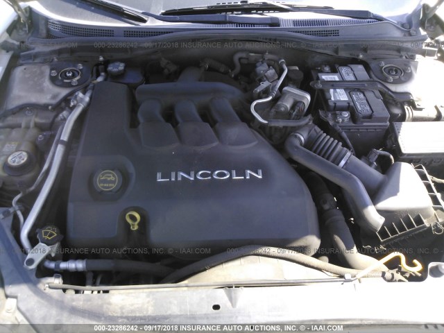 3LNHM26136R646947 - 2006 LINCOLN ZEPHYR Champagne photo 10