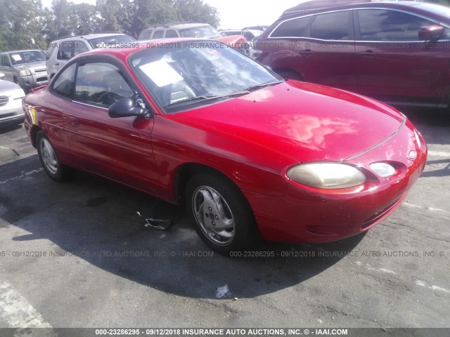 3FAFP11361R157348 - 2001 FORD ESCORT ZX2 RED photo 1