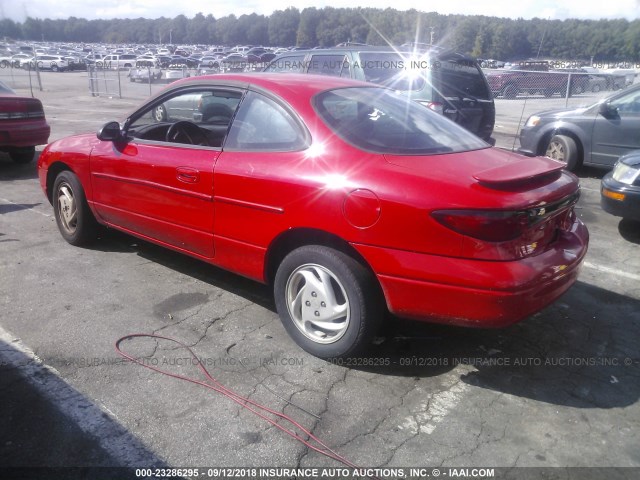 3FAFP11361R157348 - 2001 FORD ESCORT ZX2 RED photo 3