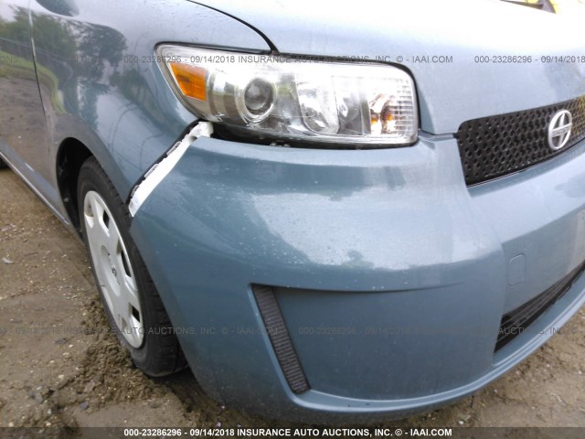JTLZE4FE0A1115989 - 2010 TOYOTA SCION XB Azul foto 6