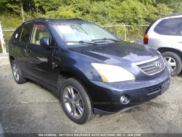 JTJHW31U860043575 - 2006 LEXUS RX 400 BLUE photo 1