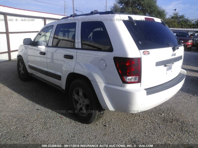 1J4HS48N35C545663 - 2005 JEEP GRAND CHEROKEE LAREDO/COLUMBIA/FREEDOM 白色 照片 3