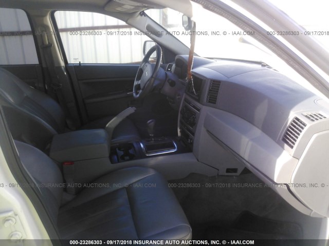 1J4HS48N35C545663 - 2005 JEEP GRAND CHEROKEE LAREDO/COLUMBIA/FREEDOM 白色 照片 5