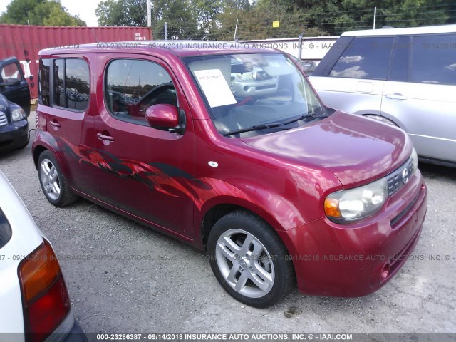 JN8AZ28R99T121652 - 2009 NISSAN CUBE S/SL RED photo 1