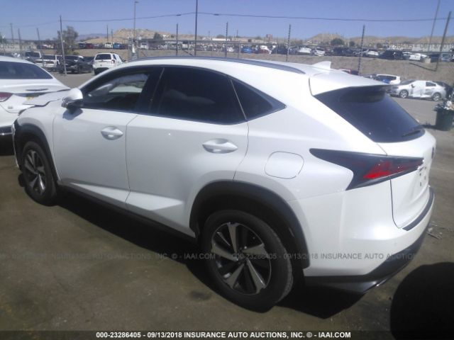 JTJBARBZ7J2177654 - 2018 LEXUS NX 300/BASE/F SPORT WHITE photo 3