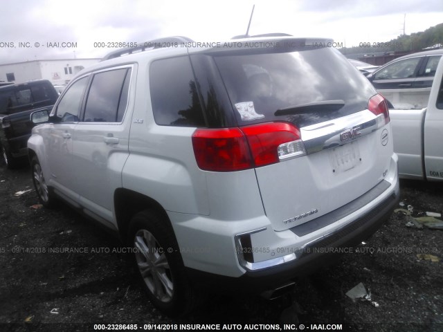 2GKALNEKXH6310084 - 2017 GMC TERRAIN SLE WHITE photo 3