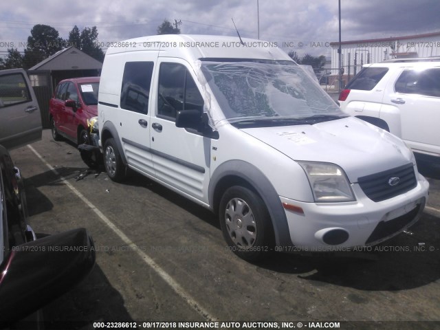 NM0LS7BN9CT113602 - 2012 FORD TRANSIT CONNECT XLT WHITE photo 1