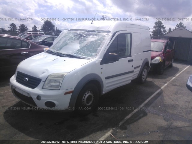NM0LS7BN9CT113602 - 2012 FORD TRANSIT CONNECT XLT WHITE photo 2