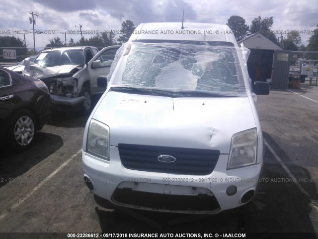 NM0LS7BN9CT113602 - 2012 FORD TRANSIT CONNECT XLT WHITE photo 6