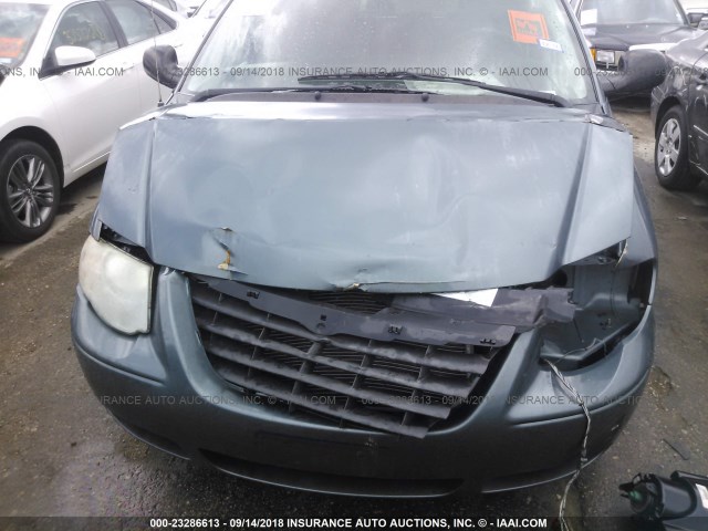 2A4GP44R87R353039 - 2007 CHRYSLER TOWN & COUNTRY LX Light Blue photo 6