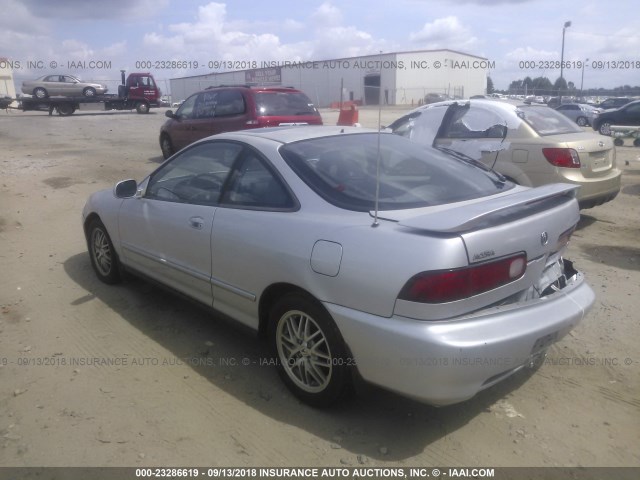 JH4DC436X1S000186 - 2001 ACURA INTEGRA GS SILVER photo 3