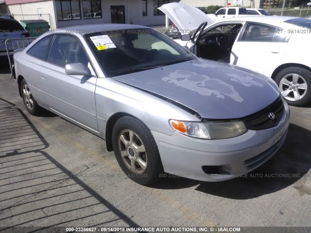 2T1CF28P3YC402539 - 2000 TOYOTA CAMRY SOLARA SE/SLE Gümüş foto 1