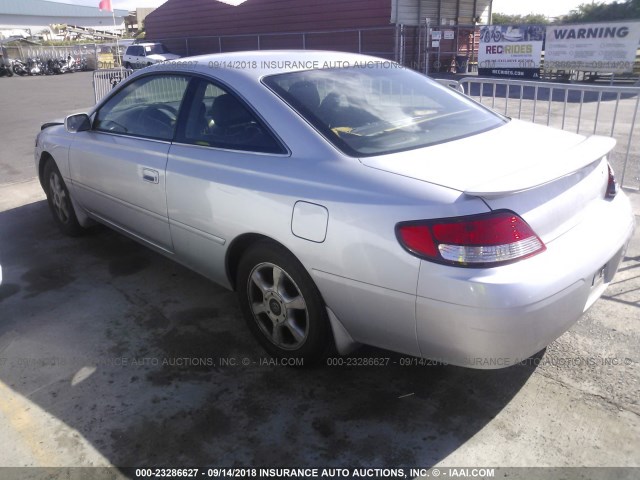 2T1CF28P3YC402539 - 2000 TOYOTA CAMRY SOLARA SE/SLE Gümüş foto 3