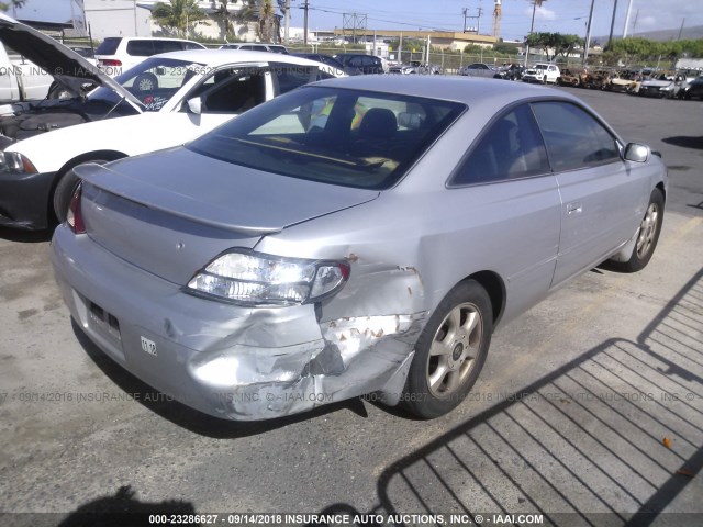 2T1CF28P3YC402539 - 2000 TOYOTA CAMRY SOLARA SE/SLE Gümüş foto 4