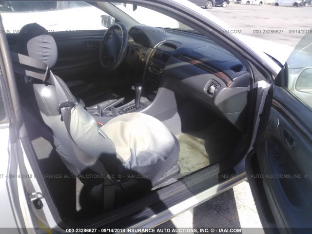 2T1CF28P3YC402539 - 2000 TOYOTA CAMRY SOLARA SE/SLE Gümüş foto 5
