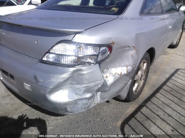 2T1CF28P3YC402539 - 2000 TOYOTA CAMRY SOLARA SE/SLE Gümüş foto 6