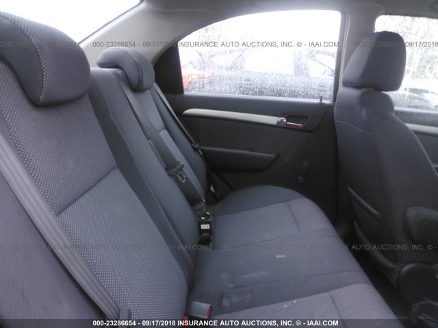 KL1TD5DE0AB085424 - 2010 CHEVROLET AVEO LS/LT 红色 照片 8