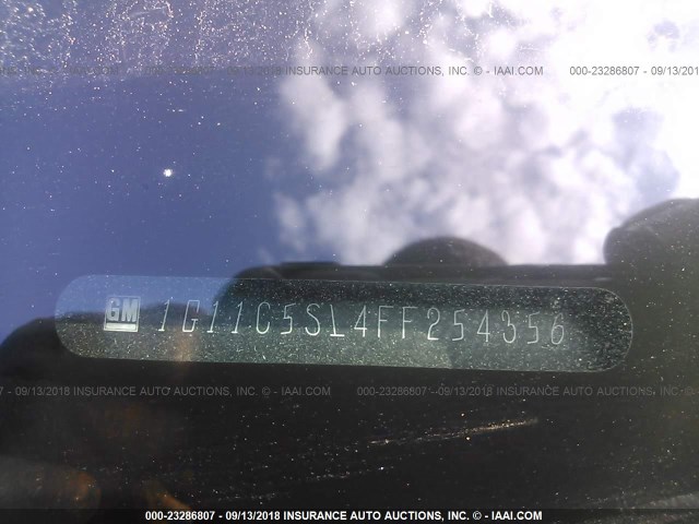 1G11C5SL4FF254356 - 2015 CHEVROLET MALIBU 1LT PURPLE photo 9