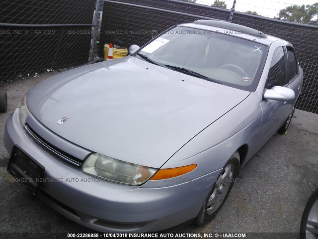 1G8JW52R7YY696049 - 2000 SATURN LS2 SILVER photo 2