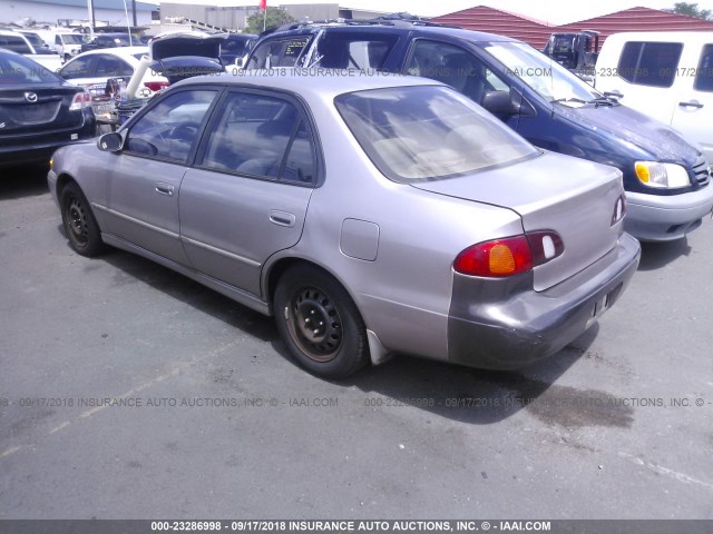 1NXBR12E6XZ182749 - 1999 TOYOTA COROLLA VE/CE/LE TAN photo 3