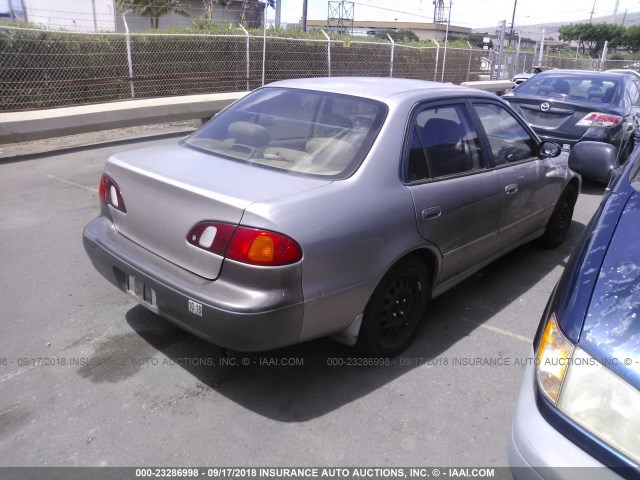 1NXBR12E6XZ182749 - 1999 TOYOTA COROLLA VE/CE/LE 棕色 照片 4