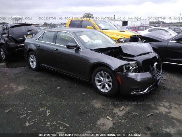 2C3CCAAG5FH876111 - 2015 CHRYSLER 300 LIMITED GRAY photo 1