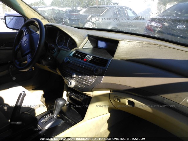 1HGCP26408A022473 - 2008 HONDA ACCORD LXP BLACK photo 5