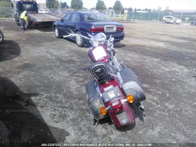 5CDCNB512YG002534 - 2000 INDIAN MOTORCYCLE CO. CHIEF BURGUNDY photo 6