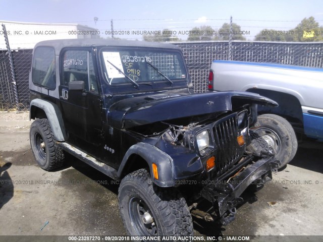 2J4FY19P5MJ102908 - 1991 JEEP WRANGLER / YJ S BLACK photo 1