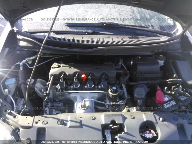 2HGFB2F96EH558834 - 2014 HONDA CIVIC EXL 黑色 照片 10